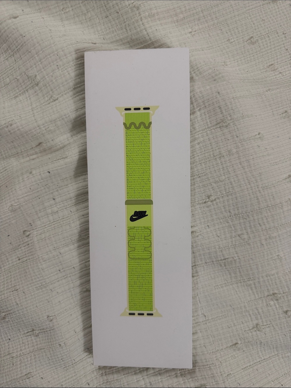Nike Neon Yellow Sport Loop Watch Band